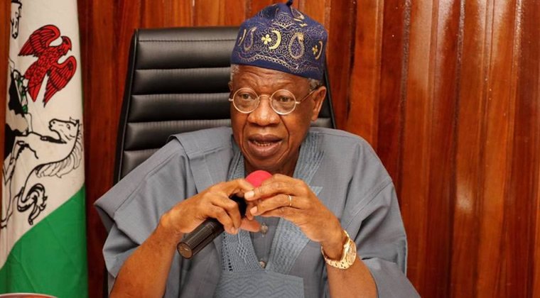 Lai Mohammed declares that Twitter, Facebook and Instagram must register with Nigeria