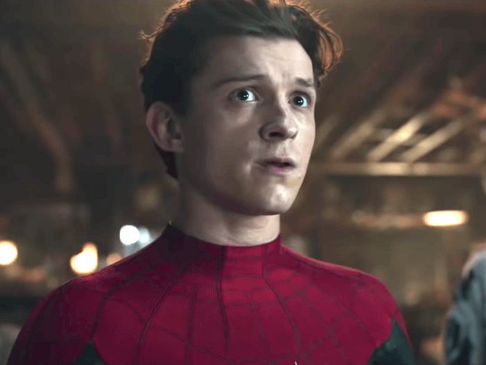 Peter Parker as Tom Holland spider man no way home cast