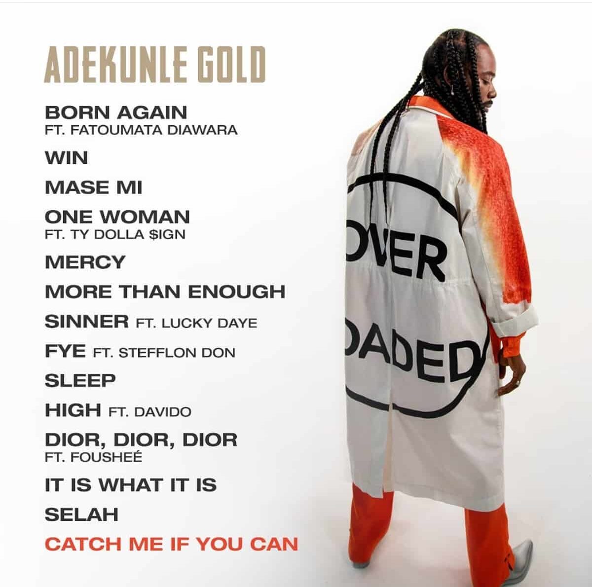 adekunle gold catch me if you can review