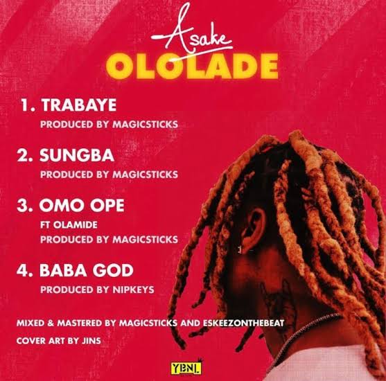 Asake omo ope lyrics