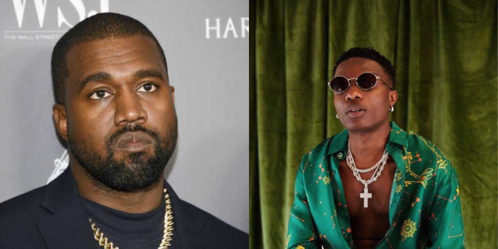 Kanye West names Wizkid’s “Essence” best song in the history of music till date