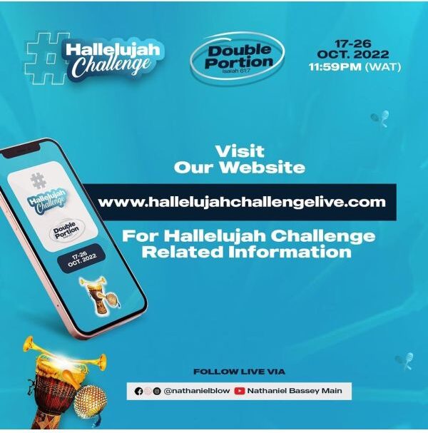 Hallelujah Challenge October 2022 has begun!. Join: