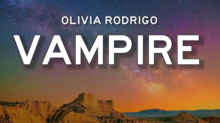 What does vampire lyrics by Olivia Rodrigo mean