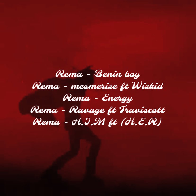 Ravage EP tracklist Rema