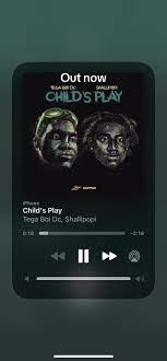 Childs play lyrics Tega boi ft Shallipopi