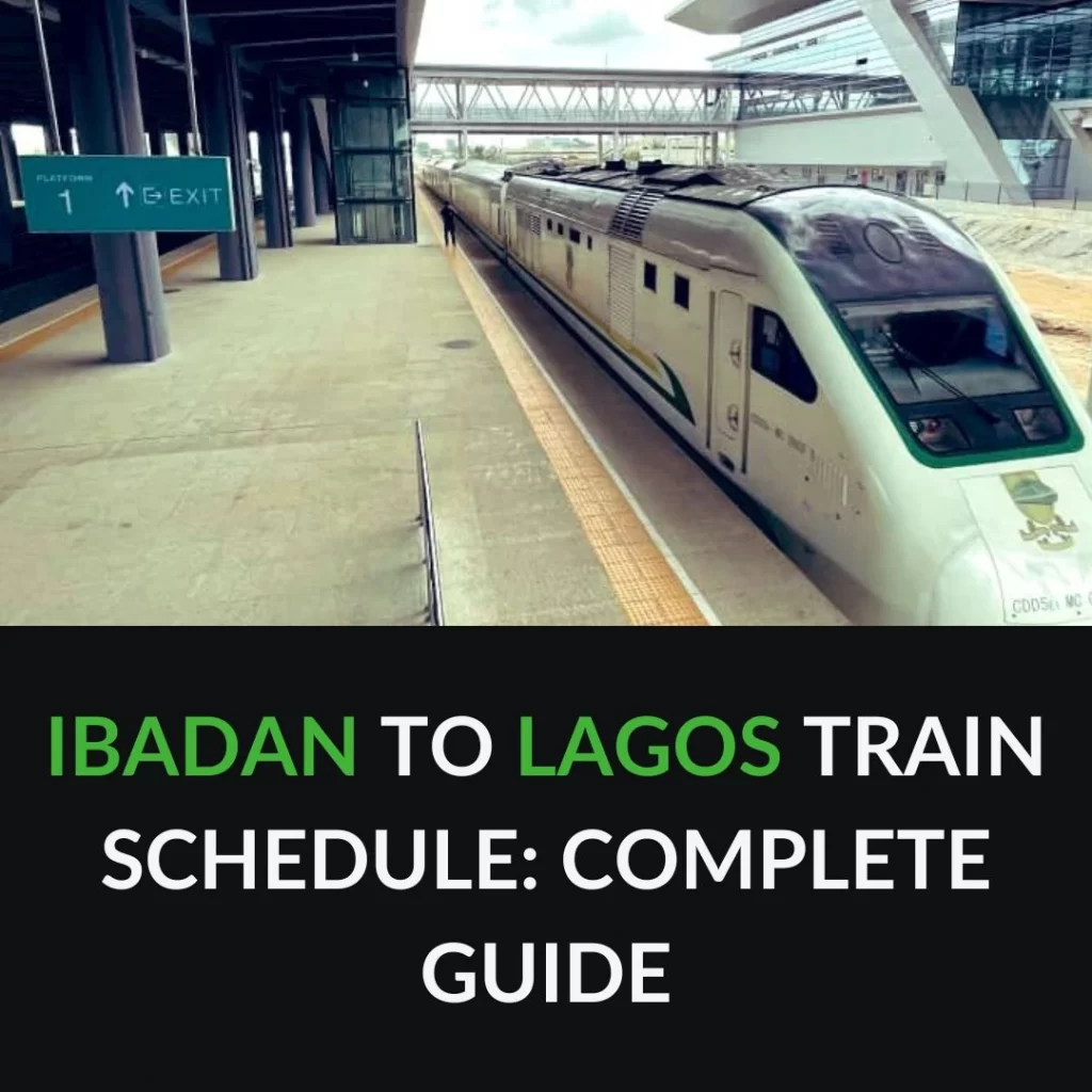 Ibadan to lagos train schedule