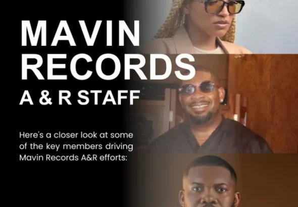 Mavin records a&r staff